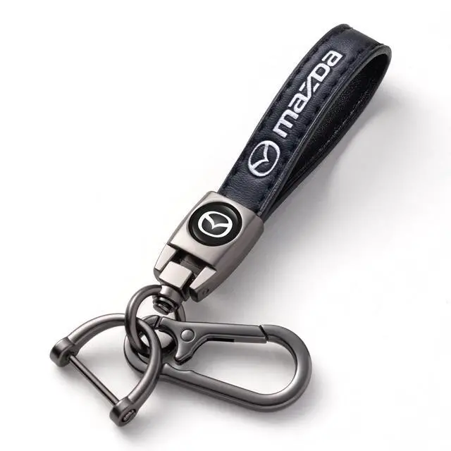 Main image of Car Keychain for Mazda M2 M3 M5 M6 MX5 RX7 RX8 A8 CX9 MX6 R3 CX-5 CX-7 CX-8 Key Fob, Durable Key Ring for Men & Women, Universal Keyless Entry Accessory, Gift for Family