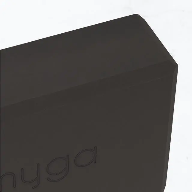 Alt view image 7 of 7 - Yoga Block - Lightweight EVA Foam Yoga Brick - High Density Non-Slip Block for Yoga Poses, Pilates, Balance and Flexibility - Black