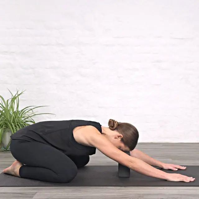 Alt view image 5 of 7 - Yoga Block - Lightweight EVA Foam Yoga Brick - High Density Non-Slip Block for Yoga Poses, Pilates, Balance and Flexibility - Black