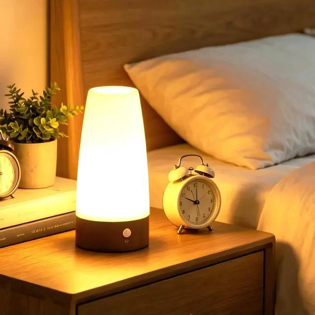 Main image of Retro LED Night Light for Home,Small Lamp with Wireless PIR LED Motion Sensor Indoor/Outdoor,Battery Operated Lamp for Bedroom,Hallway,Kitchen