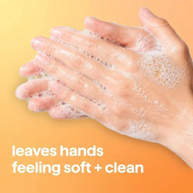 Alt view image 2 of 7 - Foaming Hand Wash, Sandalwood + Cedar - Leaves Hands Feeling Soft & Clean, Cruelty-Free, for Bathroom & Kitchen, 10 fl oz, 3 pack