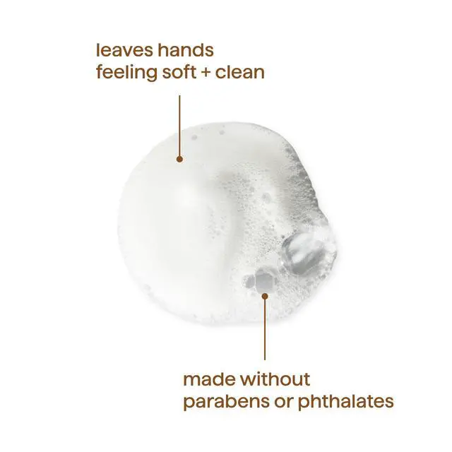 Alt view image 4 of 7 - Foaming Hand Wash, Sandalwood + Cedar - Leaves Hands Feeling Soft & Clean, Cruelty-Free, for Bathroom & Kitchen, 10 fl oz, 3 pack