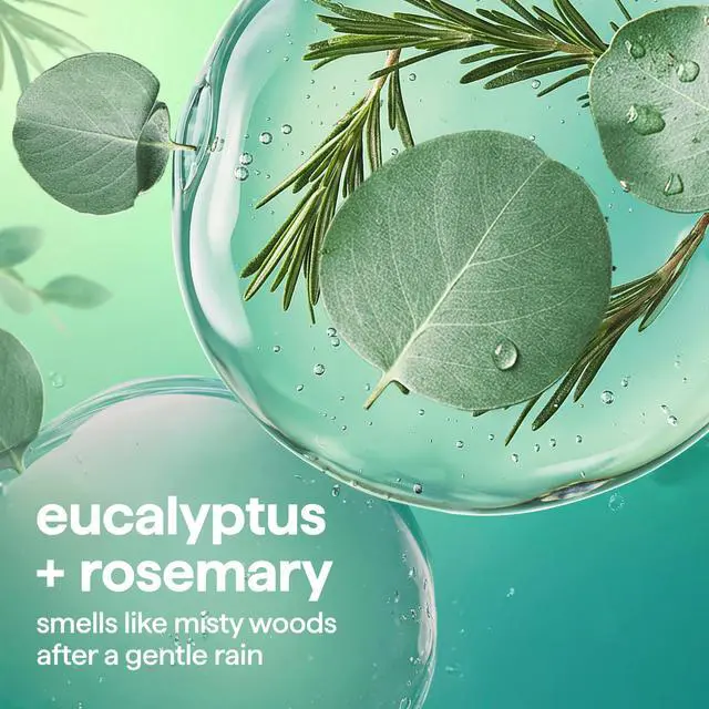 Alt view image 3 of 7 - Foaming Hand Wash, Eucalyptus + Rosemary - Soft & Clean Hands for Bathroom & Kitchen, Made without Parabens, 10 fl oz, 3 pack