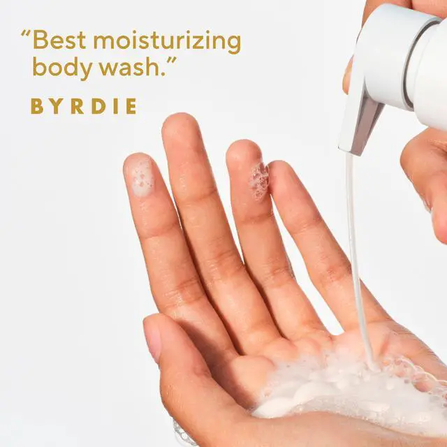 Alt view image 3 of 7 - Moisturizing Body Wash, Clean & Gentle 24-Hour Hydration with Shea Butter, for Sensitive & Dry Skin, for Women & Men, Sulfate-free, Paraben-free, Pineapple & Coconut Milk, 22 fl oz