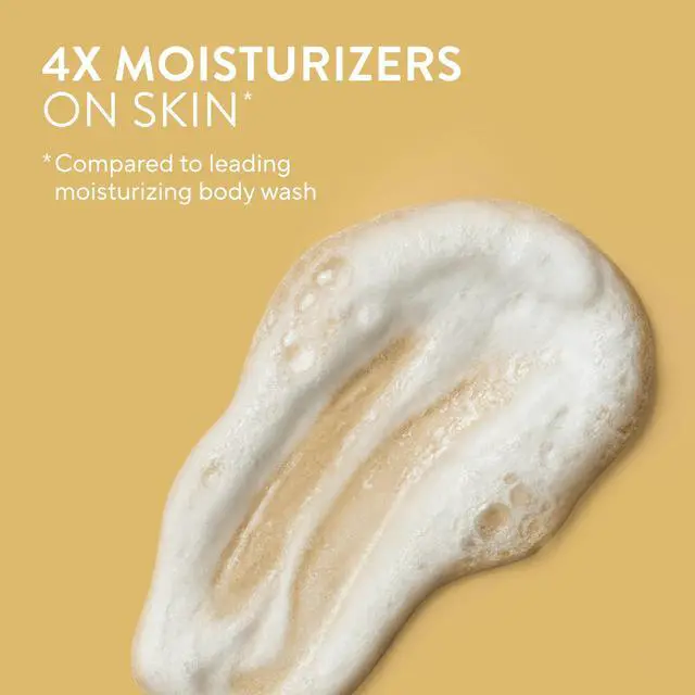 Alt view image 6 of 7 - Moisturizing Body Wash, Clean & Gentle 24-Hour Hydration with Shea Butter, for Sensitive & Dry Skin, for Women & Men, Sulfate-free, Paraben-free, Pineapple & Coconut Milk, 22 fl oz