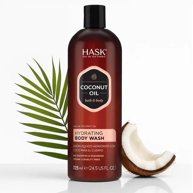 Main image of Coconut Oil Nourishing Body Wash | Hydrates & Softens Skin, Vegan, pH-Balanced, Free of Sulfates, Parabens, Gluten, & Cruelty-Free