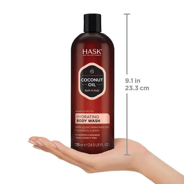 Alt view image 4 of 6 - Coconut Oil Nourishing Body Wash | Hydrates & Softens Skin, Vegan, pH-Balanced, Free of Sulfates, Parabens, Gluten, & Cruelty-Free
