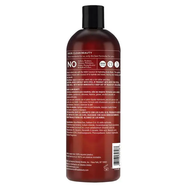 Alt view image 5 of 6 - Coconut Oil Nourishing Body Wash | Hydrates & Softens Skin, Vegan, pH-Balanced, Free of Sulfates, Parabens, Gluten, & Cruelty-Free