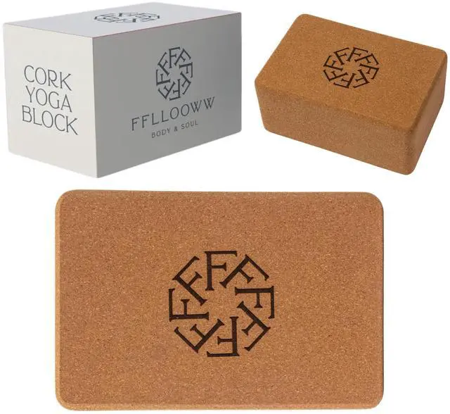 Main image of Yoga Block Non-Slip, High-Density Support for Yoga, Pilates, Stretching, Home Workouts & Balance Training