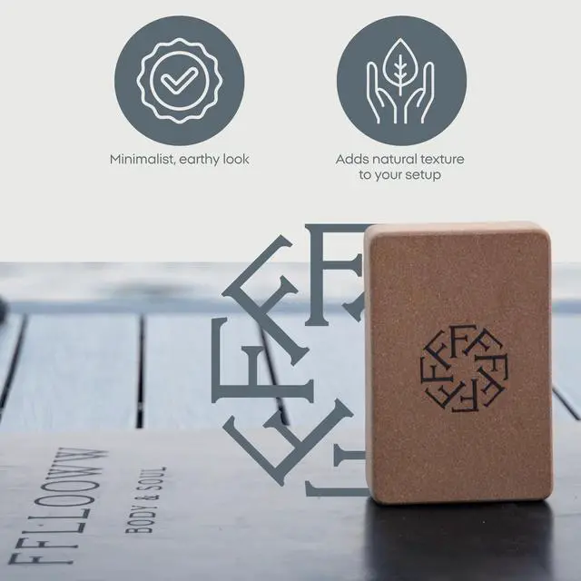 Alt view image 6 of 7 - Yoga Block Non-Slip, High-Density Support for Yoga, Pilates, Stretching, Home Workouts & Balance Training