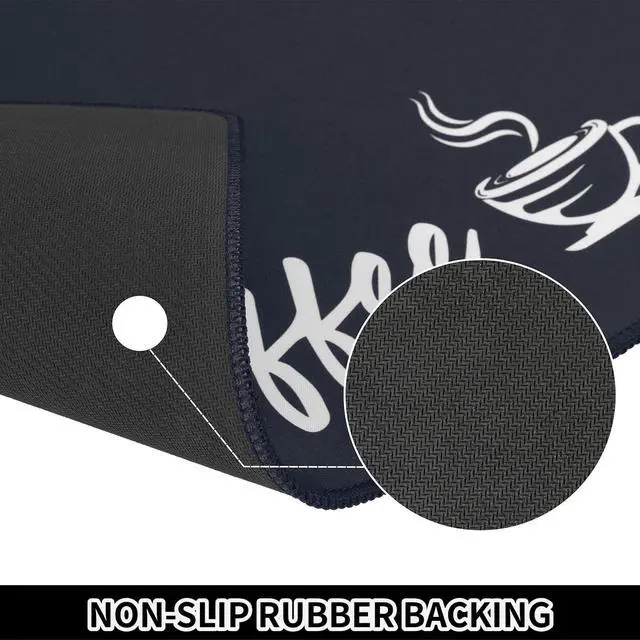 Alt view image 6 of 7 - Coffee Mat 2 Pack 12x19 Inch Black