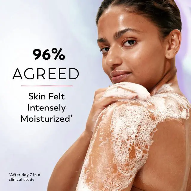 Alt view image 7 of 7 - Super Serum Body Wash for Extra Dry Skin, 24hr Long Lasting Rich Hydration, 5+ Ingredient Complex for Bright, Even, Firm, & Luminous Skin, with Collagen Peptide, Vitamin C & Shea Butter, 20 fl oz