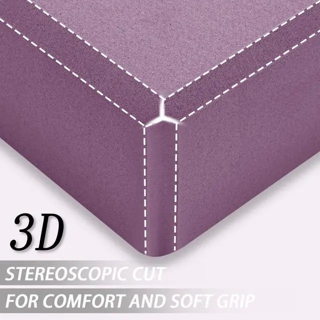 Alt view image 3 of 7 - Yoga Blocks 2 Pack - Non-Slip Yoga Brick & Foam Blocks Yoga Set, High-Density Pilates Block for Stretching, Meditation, and Exercise Blocks Foam, Ideal for Deep Poses