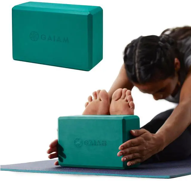 Main image of Yoga Block, EVA Foam for Balance & Stretch (Lush Teal)
