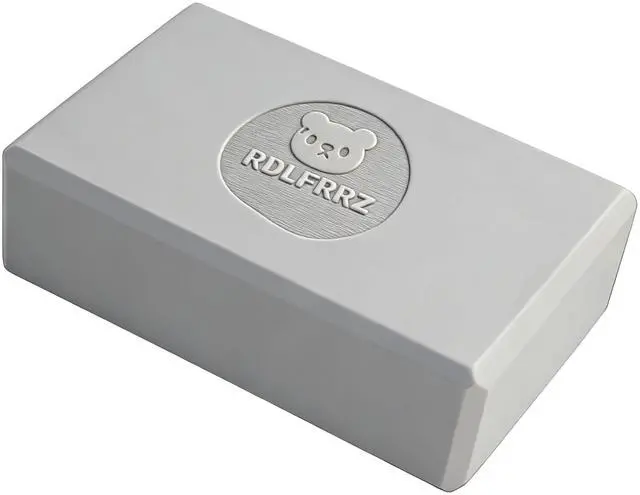 Main image of Premium Yoga Blocks - Non-Latex EVA Foam with Non-Slip Grip & Beveled Edges - Multiple Colors Available - Ideal for Yoga, Pilates, Meditation - Boost Stability, Balance and Deep Stretching (2, Grey)