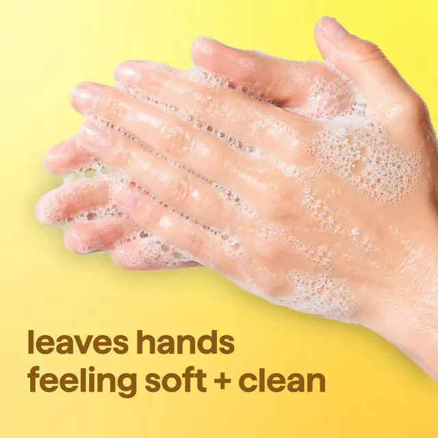 Alt view image 2 of 7 - Foaming Hand Wash, Lemon + Freesia - Leaves Hands Clean & Soft, for Bathroom & Kitchen, Made without Parabens, 10 fl oz, 3 pack
