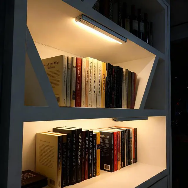 Alt view image 6 of 7 - Under Cabinet Lights 2 Pack, Rechargeable Motion Sensor LED 10.1in
