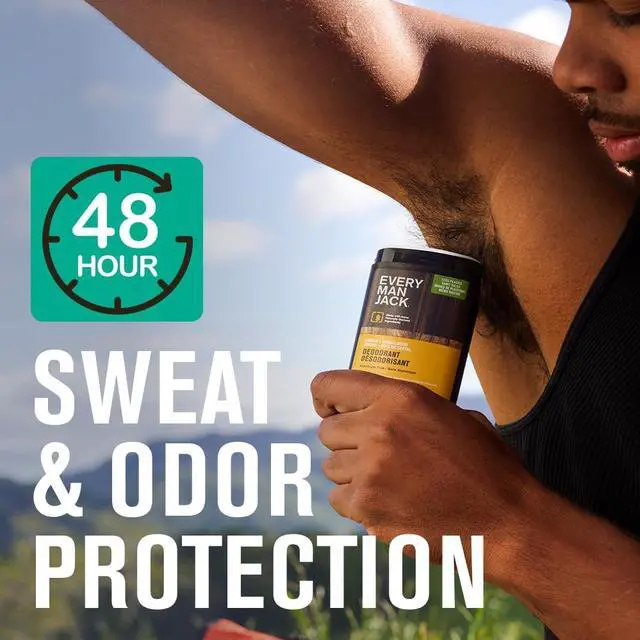 Alt view image 2 of 7 - Mens Sea Minerals + Citron Antiperspirant Deodorant New & Improved Formula 48-Hour Odor & Sweat Defense 2.6 oz (2 Pack)