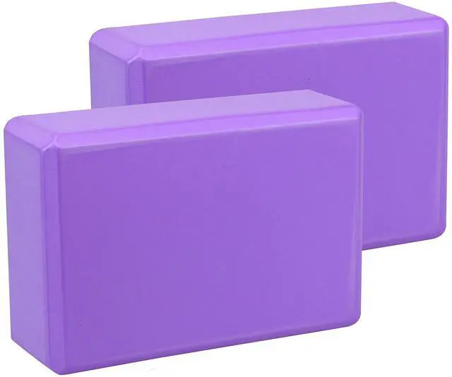 Main image of Yoga Blocks 2pcs Gym Bricks High Density EVA Foam