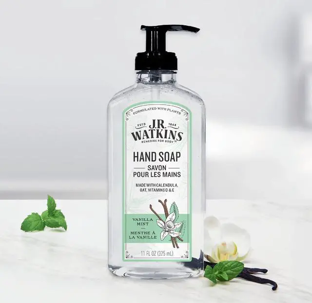 Alt view image 3 of 7 - Gel Hand Soap, 3 Pack of 11 Fl Oz, Vanilla Mint Scent