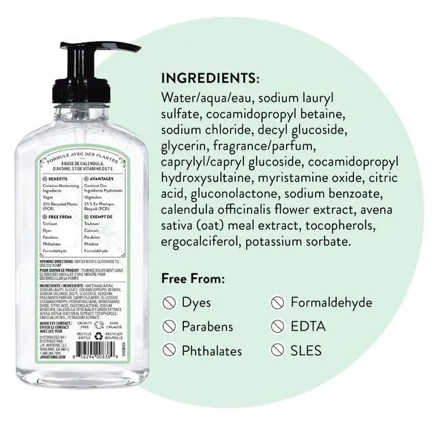 Alt view image 7 of 7 - Gel Hand Soap, 3 Pack of 11 Fl Oz, Vanilla Mint Scent