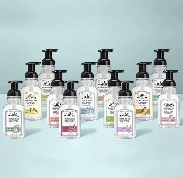 Alt view image 7 of 7 - Foaming Hand Soap with Pump Dispenser, Moisturizing Foam Hand Wash, Alcohol-Free, Cruelty-Free, Rosewater, 9 fl oz, 3 Pack