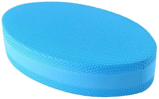 Main image of Stability Trainer Pad - Blue Foam Balance Exercise Cushion for Yoga, Pilates and Fitness - Improves Balance & Ankle Strength