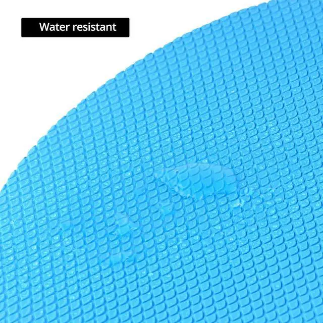 Alt view image 5 of 7 - Stability Trainer Pad - Blue Foam Balance Exercise Cushion for Yoga, Pilates and Fitness - Improves Balance & Ankle Strength