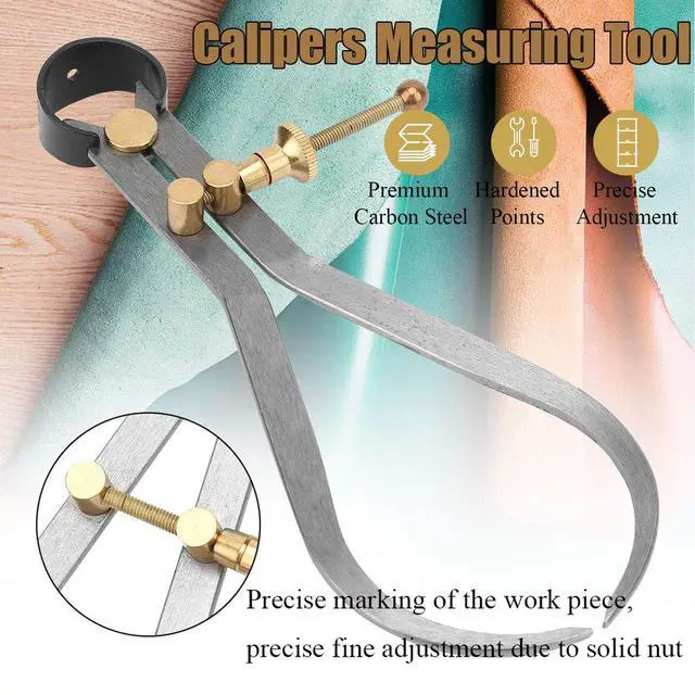 Alt view image 4 of 7 - Outside Spring Caliper, Caliper Measuring Tool, Digital Boomerang Leg External Spring Divider Set Measuring Tool for Woodworking Turning Lathe Projects(190mm / 7.5in)