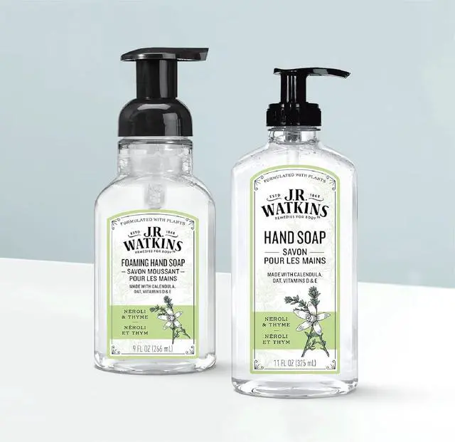 Alt view image 3 of 7 - Foaming Hand Soap with Pump Dispenser, Moisturizing Foam Hand Wash, Alcohol-Free, Cruelty-Free, Neroli & Thyme, 9 fl oz, 3 Pack