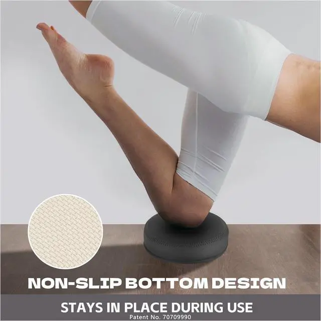 Alt view image 2 of 5 - Yoga Knee Pad Cushion, 1.57 Inch Thick, 2 Black