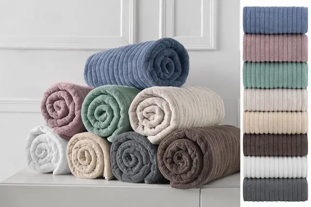 Alt view image 7 of 7 - Classic Turkish Towels CTT Luxurious 100% Turkish Cotton Washcloths 6 Pack, Highly Absorbent & Quick Dry, Face Towels Wash Cloths for Hotel, Spa & Gym | 13"x13" (Platinum)