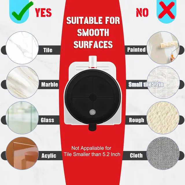 Alt view image 5 of 7 - Suction Cup Shower Foot Rest for Shaving Legs, Foldable Shower Step Foot Rest Tool Stand to Shave Legs, Anti-Slip Shower Ledge Leg Shaving Shelf