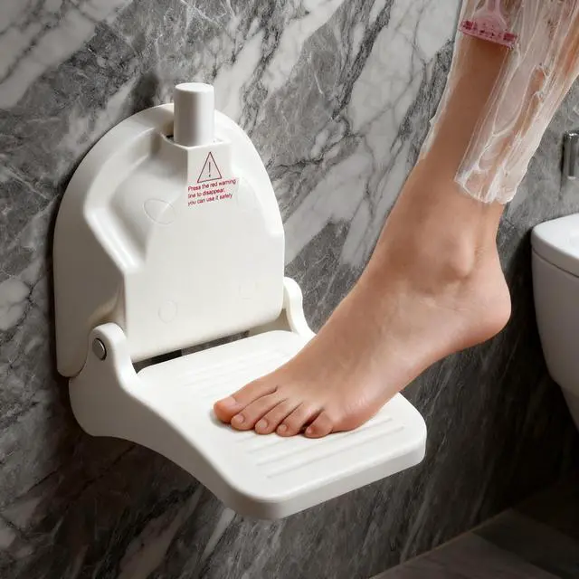 Main image of Shower Foot Rest for Shaving Legs,Shower Shaving Foot Rest,Foot Rest for Shower with Powerful Suction Cup,Foldable Shaving Step for Inside Shower,Easy to Carry While Traveling