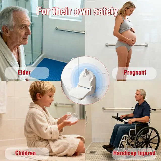 Alt view image 7 of 7 - Shower Foot Rest for Shaving Legs,Shower Shaving Foot Rest,Foot Rest for Shower with Powerful Suction Cup,Foldable Shaving Step for Inside Shower,Easy to Carry While Traveling