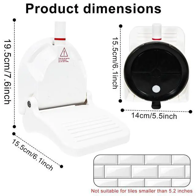 Alt view image 2 of 7 - Shower Foot Rest, Strong Suction Cup Foldable Foot Stool for Shaving Legs in Shower, No Drill Bathroom Foot Rest with Anti-Slip Surface for Elderly, Pregnancy, Portable for RV Travel