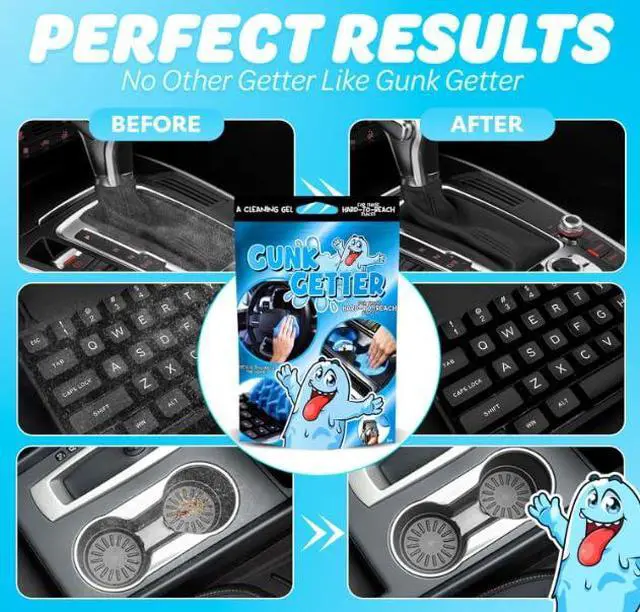 Alt view image 3 of 7 - Car Cleaning Gel 12 Pack for Those Hard to Reach Places, Automotive Cup Holder Electronic Keyboard Office, Slime Gel Cleaner Dust Crumb Removal (Blueberry, 12 Pack)