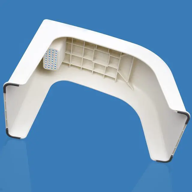 Alt view image 3 of 7 - Shower Stool for Pedicure & Shaving Legs - Non-Slip, Sturdy Foot Rest