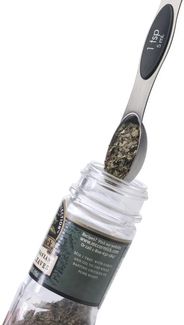 Alt view image 6 of 6 - 5pc Measuring Spoons Set Stainless Steel, Accurate Measurements for Cooking and Baking, Easy-to-Read, BPA-Free