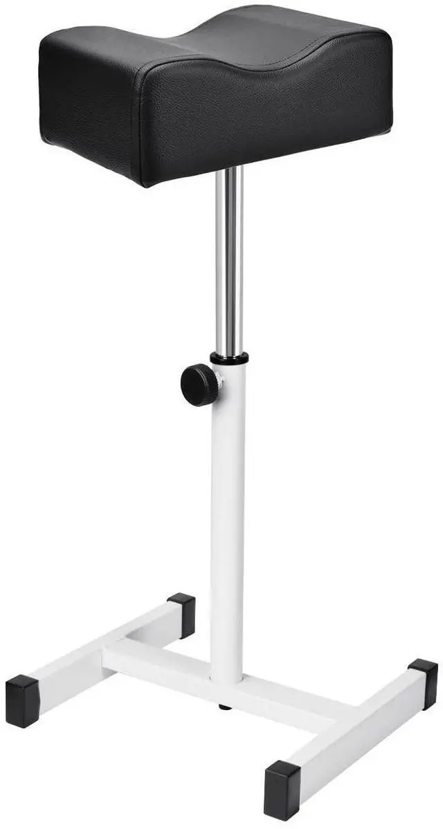 Main image of Pedicure Manicure Footrest, Foot Massage Manicure Nail Beauty Stool Stand, Adjustable Height Footstool for Home Beauty Salon Spa Tattoo (Black)