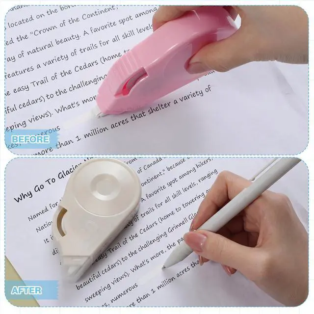 Alt view image 6 of 7 - 60 Pcs Colorful Correction Tape 39.4 ft White Wrong out Tear Resistant Bulk Easy to Use Roller Applicator for Office Note Journal Scrapbooking Home (Pastel)