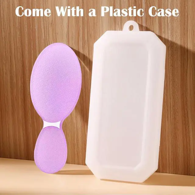 Alt view image 5 of 7 - Foot File, Foot Scrubber Callus Remover, Foot Care Pedicure Tool, Foot File with Nano-Level Grinding Points, Portable Foot Scrubber for Dead Skin Removal, Cracking, Wet and Dry Feet