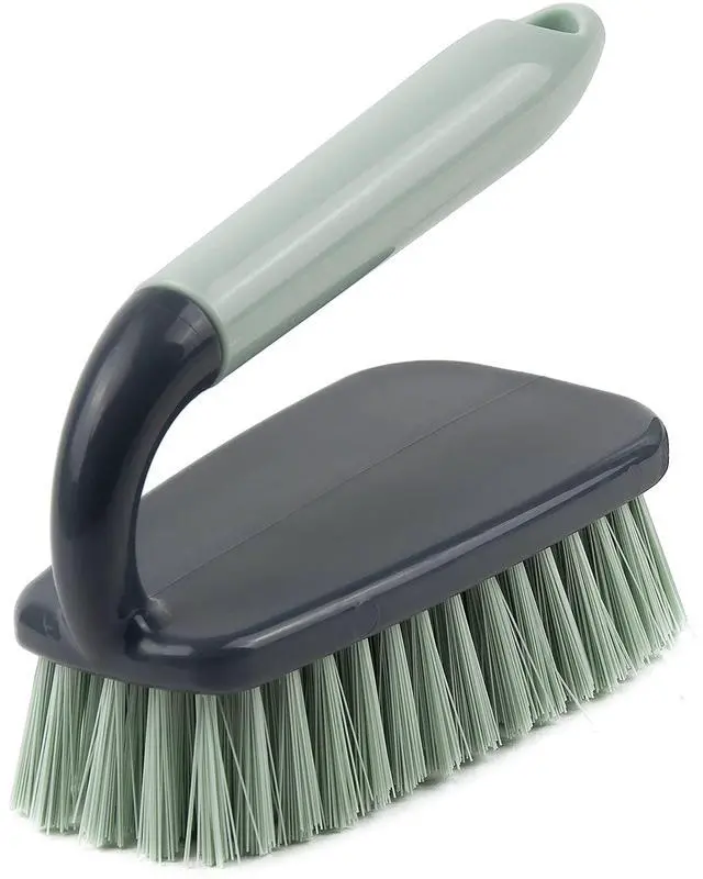 Main image of | Shower Cleaning Brush | Comfort Grip & Stiff Flexible Bristles | Ideal for Cleaning Bathroom, Shower, Kitchen, Sink | Bristle Brush for Household Use, 1 Pack