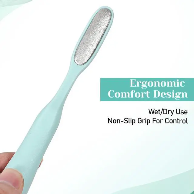 Alt view image 4 of 7 - 2Pcs Mini Foot File Precision Callus Remover Foot Files Callus Remover Bunion Scrubber Smooth Feet Heel Scraper for Toe Gaps Hard Skin Pedicures Hands in Shower Cracked Feet