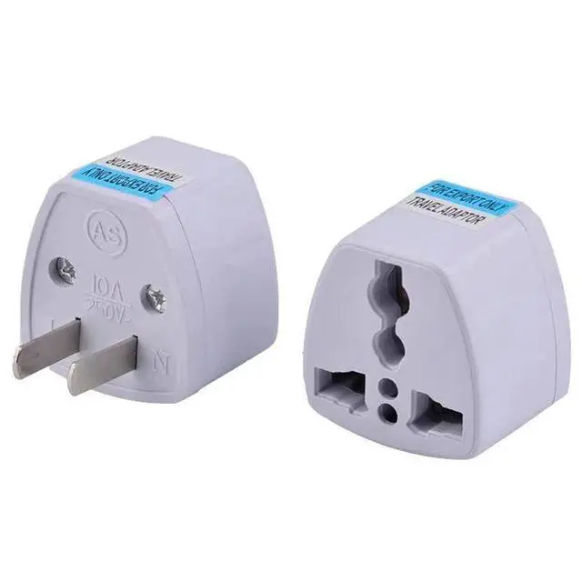 Alt view image 3 of 7 - Travel Power Adapter, High Performance Universal UK EU AU to US Plug Adapter Converter(2 Pack)