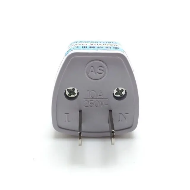 Alt view image 7 of 7 - Travel Power Adapter, High Performance Universal UK EU AU to US Plug Adapter Converter(2 Pack)