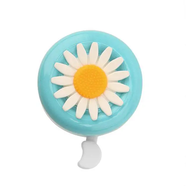 Alt view image 3 of 7 - Kid's Bike Bell, Bicycle Bell for Girls, Bike Horn, Toddler Bike Bells (Blue & White)