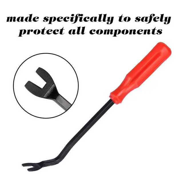 Alt view image 2 of 6 - Plastic Fastener Remover Clip Removal Tool, Door Panel (Upholstery) Remover Tool for Automotive Audio Equipment, Door Panels, Trim Panels, Window Trim, Emblems, Plastic and Metal Clips