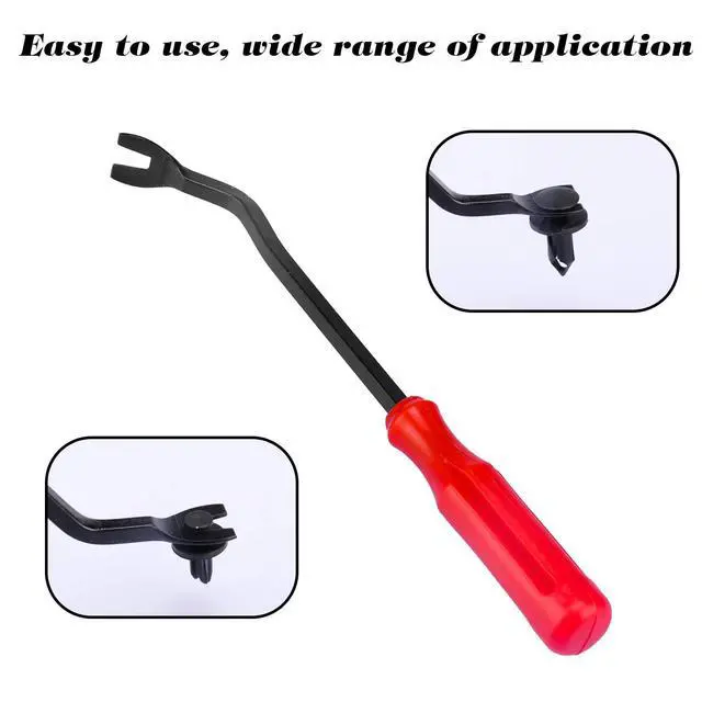 Alt view image 3 of 6 - Plastic Fastener Remover Clip Removal Tool, Door Panel (Upholstery) Remover Tool for Automotive Audio Equipment, Door Panels, Trim Panels, Window Trim, Emblems, Plastic and Metal Clips