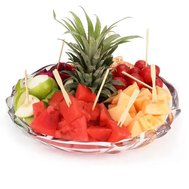 Alt view image 2 of 6 - Cocktail Forks Appetizer Forks Mini Charcuterie Fork, Toothpick Forks, 3.5" Small Bamboo Fork Tiny Wooden Forks, Little Fruit Food Picks Disposable (100 PCS)